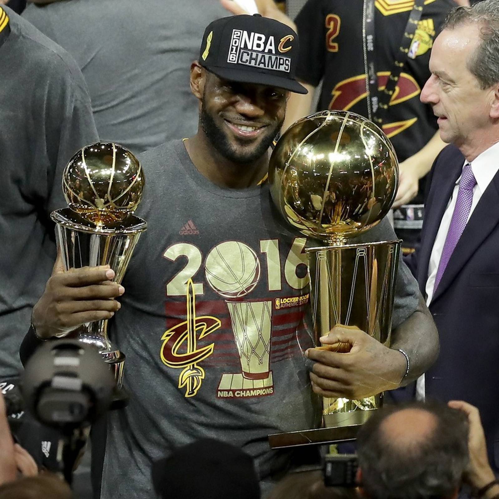 LeBron delivers promise, leads Cavs to NBA title