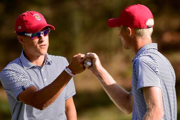 United States close in on Walker Cup title in California