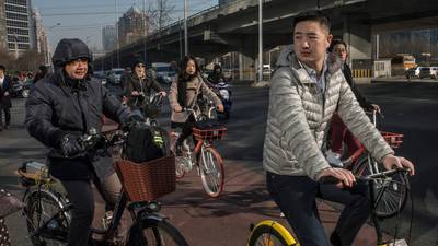 Bikes go full cycle in China as share schemes take off