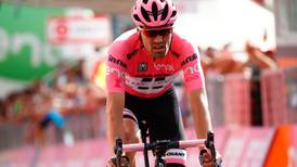 Tom Dumoulin  loses advantage following Giro d’Italia toilet break