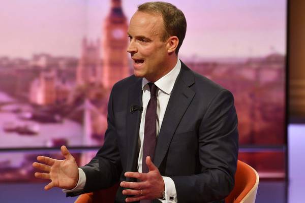 Noel Whelan: Adjectives used to describe Raab range from ‘disingenuous’ to ‘dishonest’