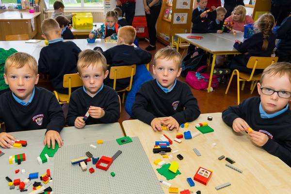 First day at school for two sets of quadruplets in Offaly and Limerick