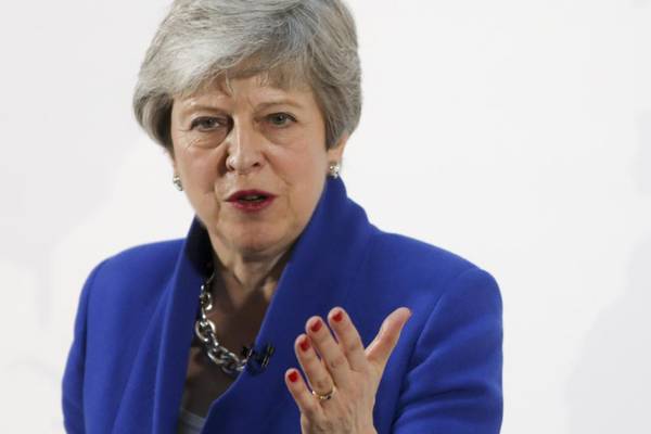 May presents ‘bold new offer’ with second Brexit referendum tilt