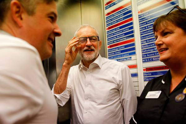 Johnson gearing up for NHS deal with Trump, claims Corbyn