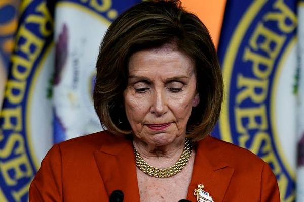 Pelosi hits out at 'outrageous and heart-wrenching' decision to overturn Roe v Wade
