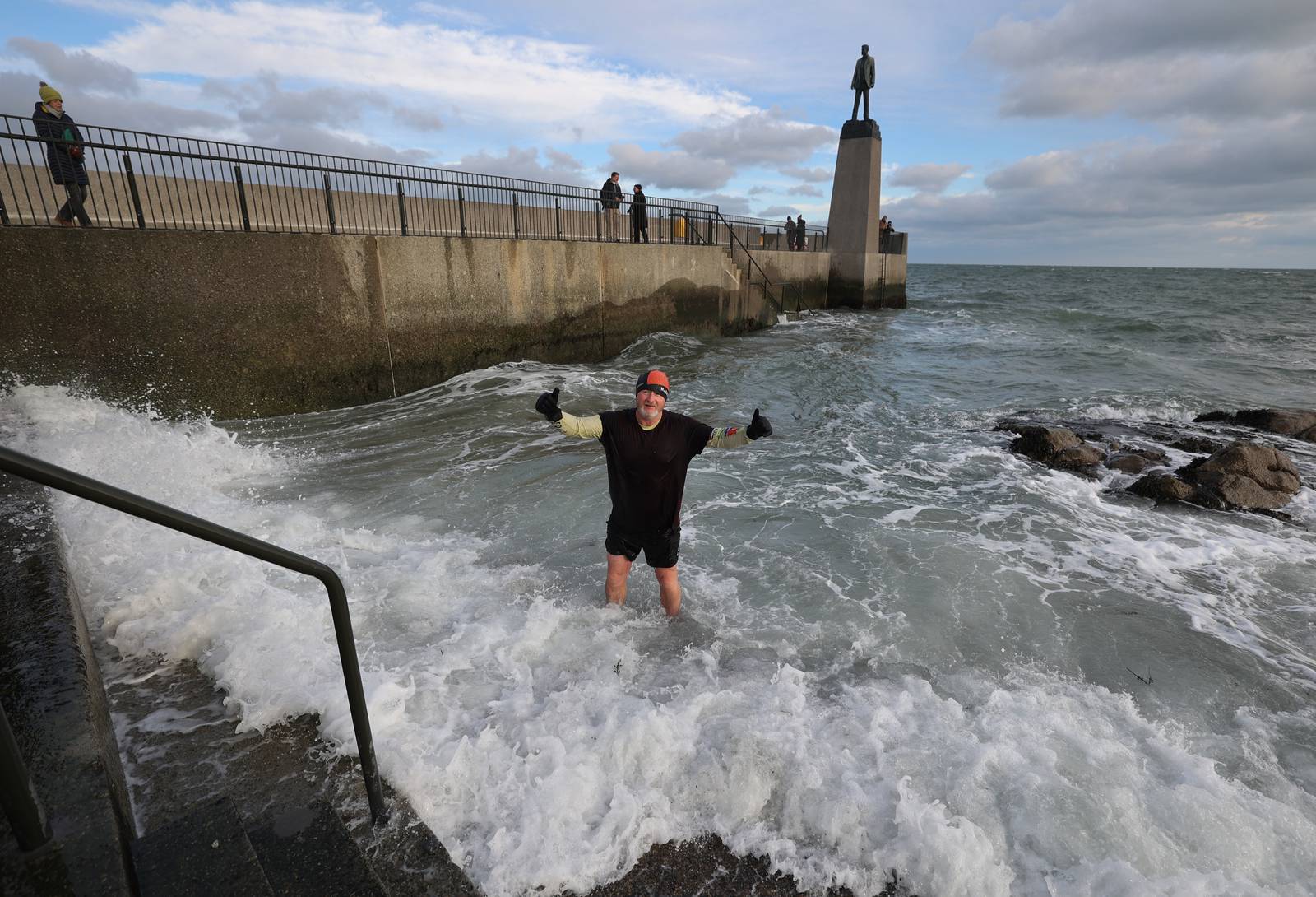 Dún Laoghaire Baths finally reopen: ‘We’re here courtesy of people ...