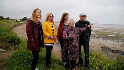 Artists to capture the dramatic effect of erosion on Portrane beach