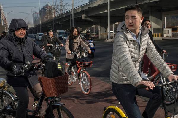 Bikes go full cycle in China as share schemes take off