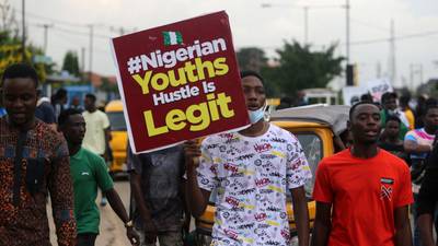 Nigeria disbands brutal police unit but protests continue
