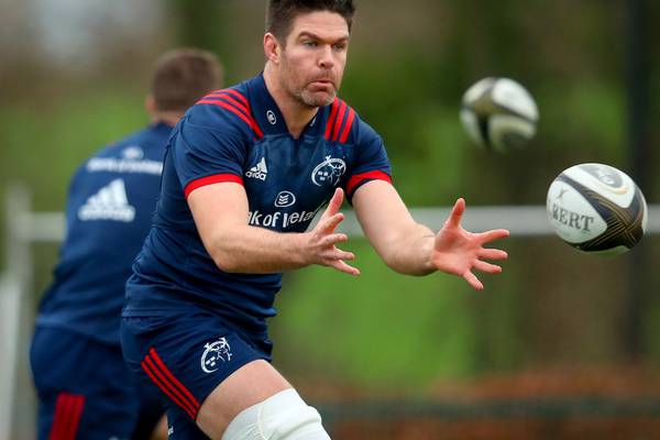 Munster ring the changes again for Cardiff’s visit
