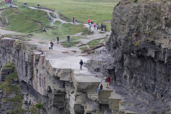 Thousands risk their lives every year along Cliffs of Moher trail