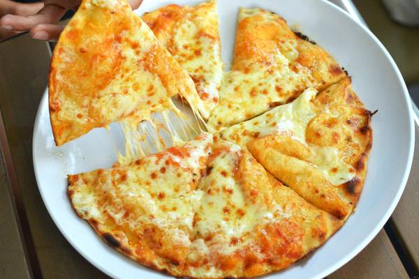 How many types of cheese can you fit on one pizza?