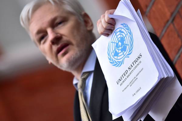 Fintan O’Toole: Assange persecution is to scare off more inquiries into US secrets