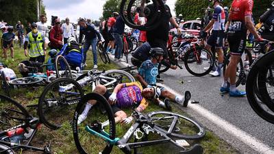 Spectator who caused Tour de France pile-up tells court she made a mistake