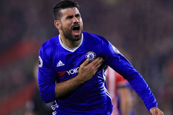 Diego Costa dropped by Chelsea after row over huge offer from China