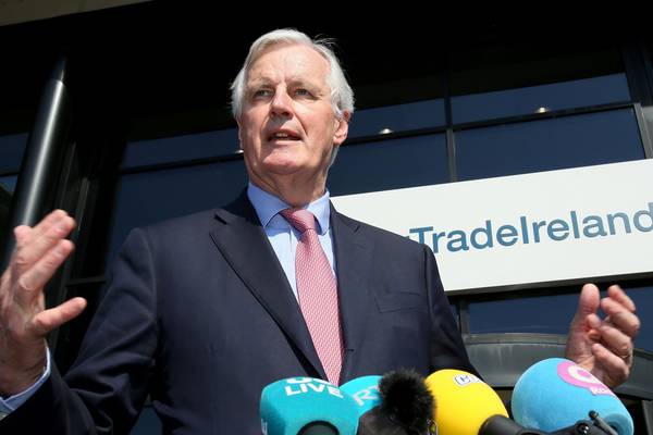 Barnier told NI businesses have no interest in borders