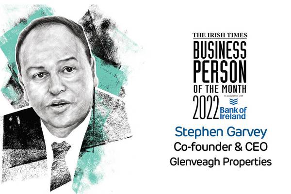 The Irish Times Business Person of the Month: Stephen Garvey