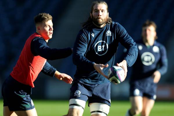 Scotland make three changes for trip to Rome to face Italy