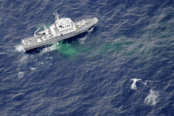Five missing after two US military planes crash into sea off Japan