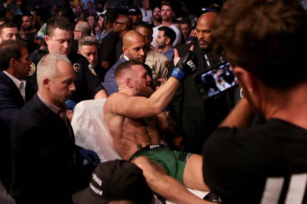Sporting hits of 2021: Conor McGregor exits the Octagon on a stretcher