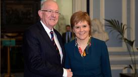 Scotland ‘unequivocally’ supports open border for Ireland – Nicola Sturgeon