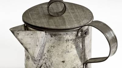 Emigrants’ tin pot set for New York tea party