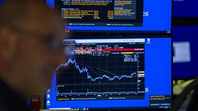 Stocks eke out gains as investors eye Fed chair’s speech
