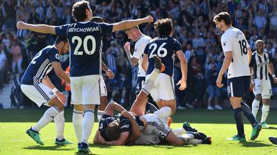 West Brom keep survival hopes alive with win over Tottenham