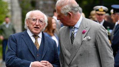 Charles and Camilla arrive for private visit to Republic