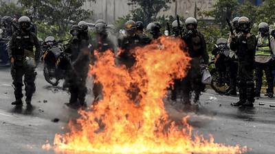 Two students killed in protests against Venezuelan leader
