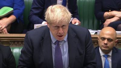 Unionists scornful of Johnson as he fails to give deal details for NI