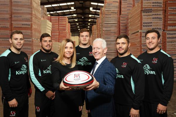 Kingspan extends Ulster Rugby sponsorship until 2023