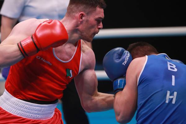 Emmet Brennan leads off strong first day for Irish at Olympic boxing qualifiers