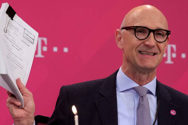 US merger within reach, Deutsche Telekom CEO says