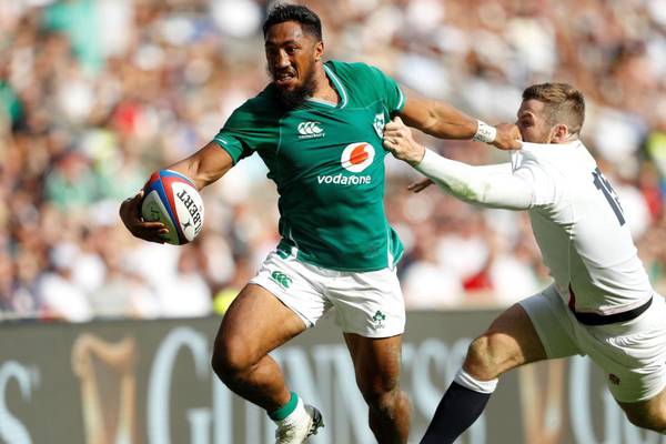 Bundee Aki relishing chance to get physical for Ireland again