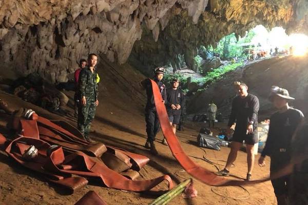 Thai cave rescue of 12 boys and coach to be made into a film
