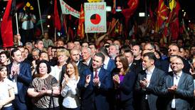 Thousands gather in Macedonia in support of prime minister