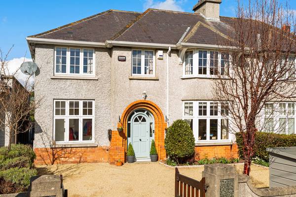 Booterstown semi-detached offers art deco sanctuary for €1.175m