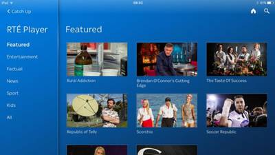 RTÉ Player joins Sky’s mobile apps from today