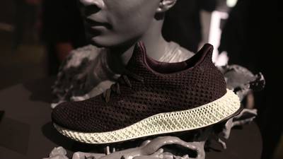 Adidas plans to mass-produce 3D-printed runners