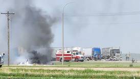 ‘Horrific’ Canada highway crash leaves at least 15 people dead