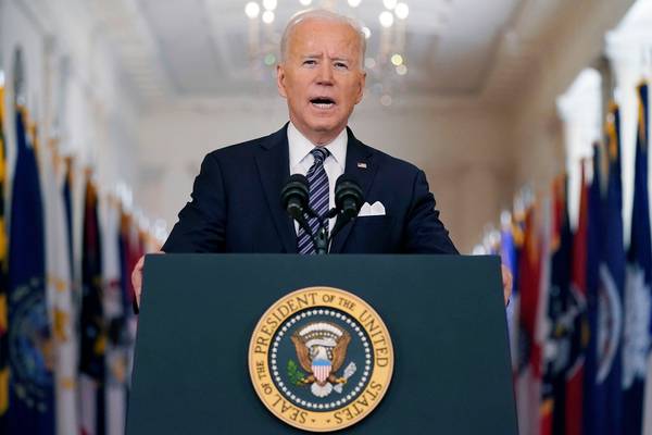 Coronavirus: Biden says all US adults will be vaccine-eligible by May 1st