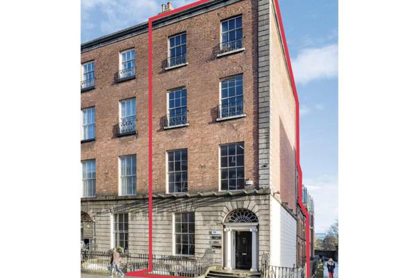 Prominent building on Harcourt Street for €2.5m