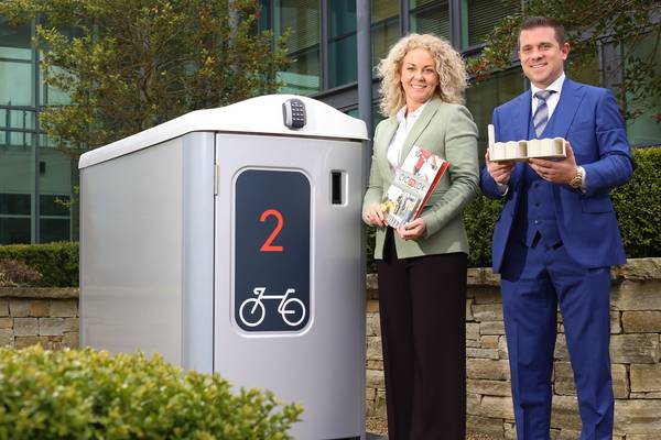 Spinning profits from Irish-designed bike lockers