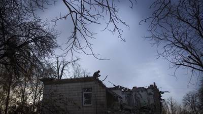 Ukraine officials say largest drone attack of Russia’s war leaves five wounded in Kyiv 