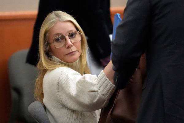 Gwyneth Paltrow’s claim that fellow skier crashed into her not plausible, trial told
