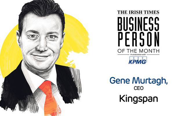 Irish Times Business Person of the Month: Gene Murtagh