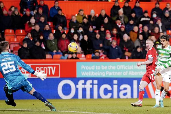 Jota double delivers Celtic victory over Aberdeen at Pittodrie