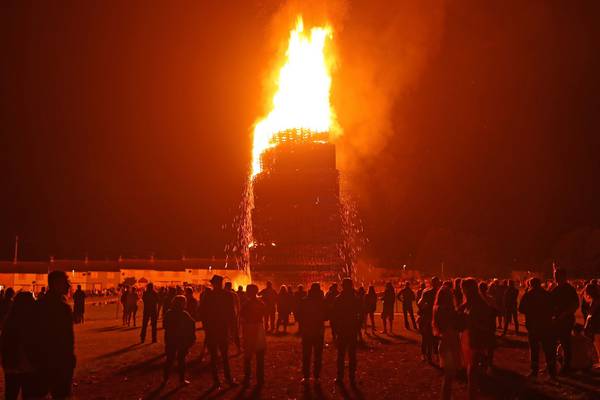 ‘Significant increase’ in bonfire callouts in North ahead of Twelfth celebrations