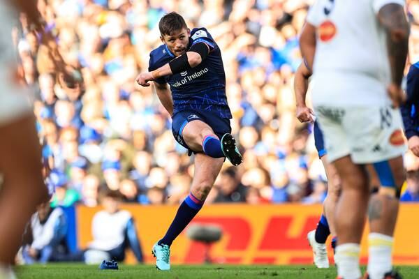 Prolific Ross Byrne adds lustre to Leinster points tally against vanquished La Rochelle 